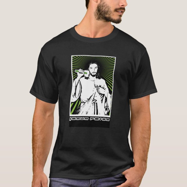 Jesus översvallande beröm t-shirt (Framsida)