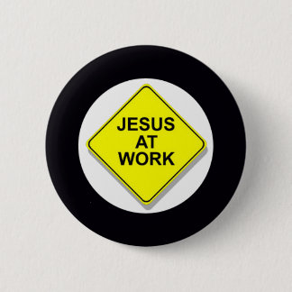 JESUS PÅ ARBETE KNAPP