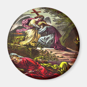 Jesus på den Gethsemane magneten Magnet