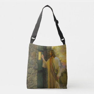 Jesus på din dörrvintage axelväska