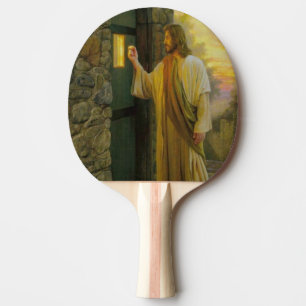 Jesus på din dörrvintage pingisracket