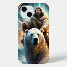 Jesus på en polar björn