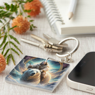 Jesus på en polar björn