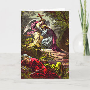 Jesus på Gethsemane Greeting Card Kort