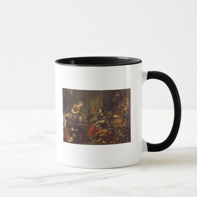 Jesus på hemmet av Martha och Mary 2 Mugg (Höger)