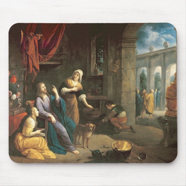 Jesus på hemmet av Martha och Mary Musmatta (Framsidan)