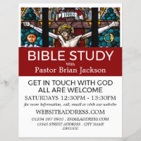 Jesus på Kor, Christian Bible Class Advert