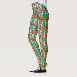 Jesus på Kor Leggings