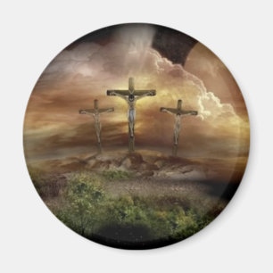 JESUS PÅ KOR MAGNET