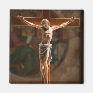 Jesus på Kor Magnet