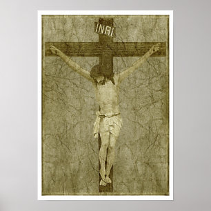Jesus på kor poster
