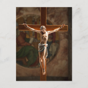 Jesus på Kor Vykort