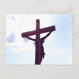 Jesus på Kor Vykort
