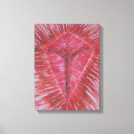 Jesus på korset (30,48 x 40,64cm, 12" x 16") canvastryck