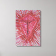Jesus på korset (39,4 x 57,33cm, 15,5" x 22,6")
