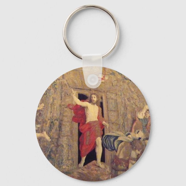 Jesus på rekursionsterminalen i Vatikanen Nyckelring (Framsida)