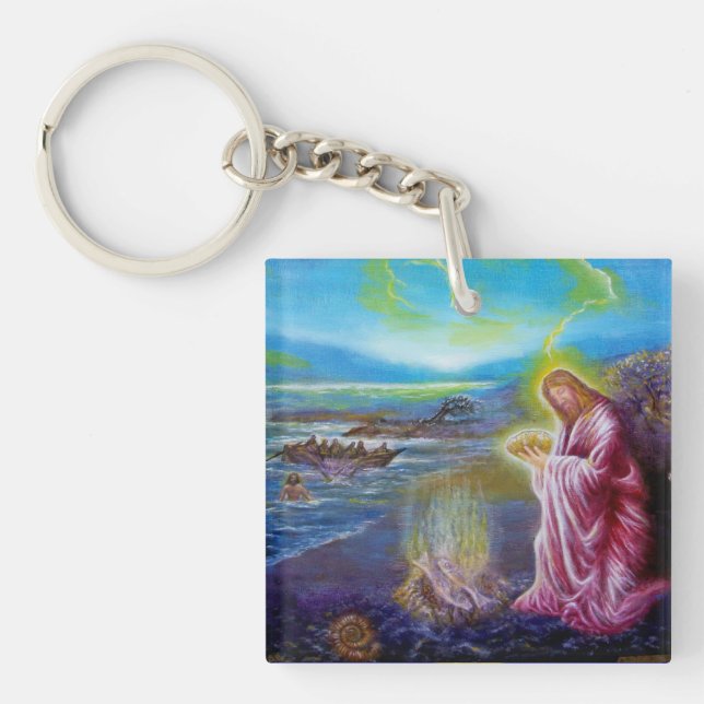JESUS PÅ SEASHORE, St John 21 (Framsidan)
