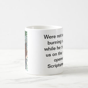 Jesus på vägen till Emmaus Kaffemugg