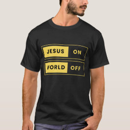 Jesus, PÅ. Värld, AV T Shirt