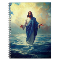 Jesus på Vatten klassiska anteckningsboksbundna si