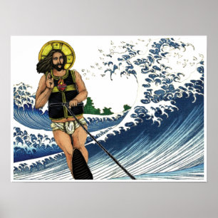 Jesus på vatten (sportar) poster