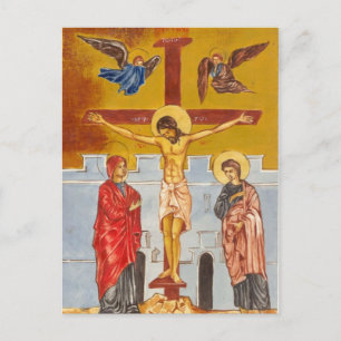 Jesus på vykortet Kor Vykort