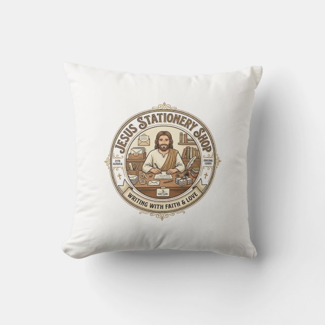 Jesus Pappershandel Jesus Pappershandel Kristus Kudde (Framsida)