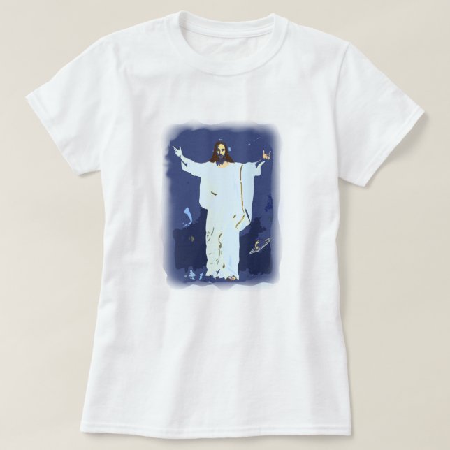 Jesus Påsk Shirt - han är ny i designen T Shirt (Design framsida)