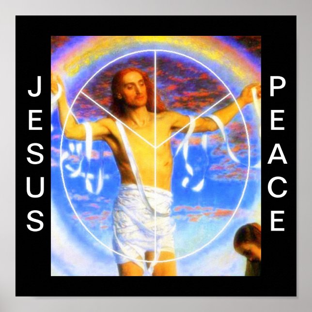 JESUS PEACE POSTER (Framsidan)
