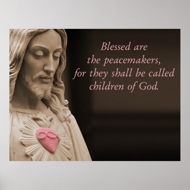 Jesus Peacemakers Poster (Framsidan)