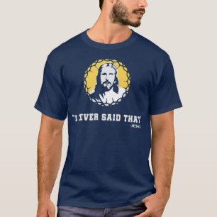 Jesus Peeking, jag såg den där konstige Christia T Shirt