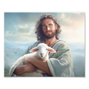 Jesus Photo Print Fototryck