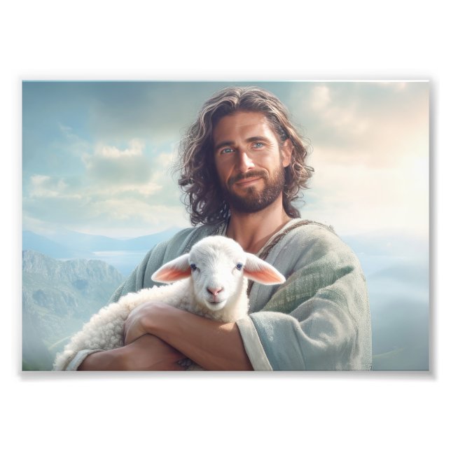 Jesus Photo Print Fototryck (Framsidan)