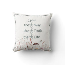 Jesus Pillow | Faith/Bible Pillow