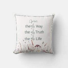 Jesus Pillow | Faith/Bible Pillow Kudde