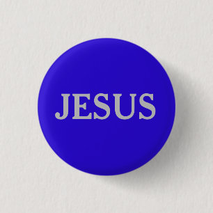 JESUS PINBACK BUTTON KNAPP
