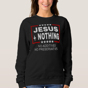 Jesus Plus Ingenting Anti Woke T Shirt