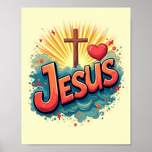 Jesus Poster (Framsidan)