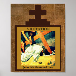 Jesus Poster andra gången Station 7