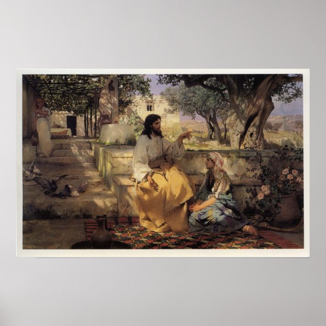 Jesus Posterdrucke Poster (Framsidan)