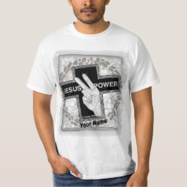 Jesus Power Christian kor t-shirt