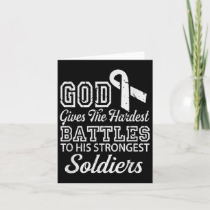 Jesus Prayer Lung Cancer Warrior Gift Lung Cancer Kort