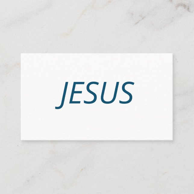 Jesus Prayer Standard, 3.5" x 2.0" Business Card Visitkort (Framsida)
