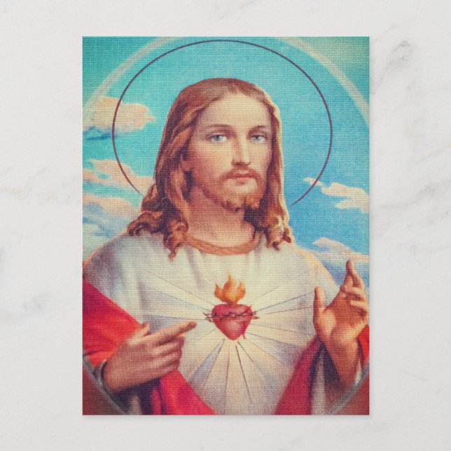 Jesus Prayer traditional photography Vykort (Framsida)