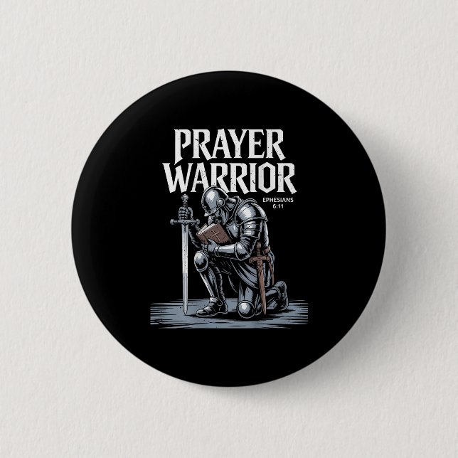 Jesus Prayer Warrior Christian Armor of God Son Gr Knapp (Framsida)