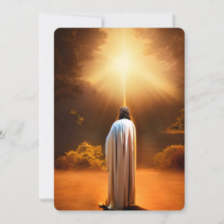 Jesus Prays i Gethsemane Tack Kort