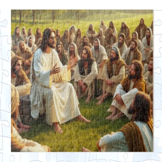 Jesus Preacher Jigszawa Puzzle Pussel (Skapare uppladdad)