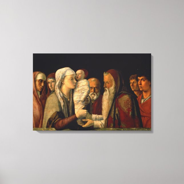 Jesus presentation i Temple Canvastryck (Framsida)
