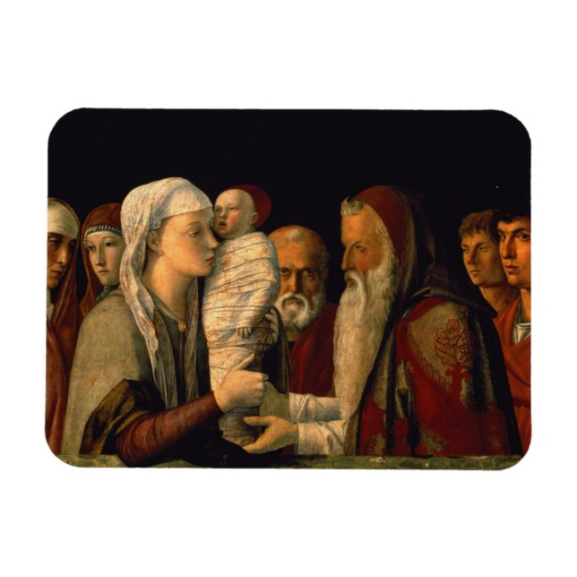 Jesus presentation i Temple Magnet (Horisontell)