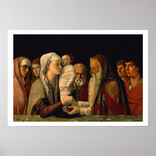 Jesus presentation i Temple Poster (Framsidan)